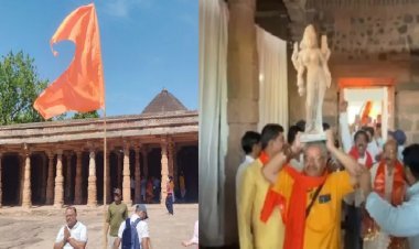 भोजशाला में मां वाग्देवी की पूजा-अर्चना शुरू, कोर्ट फैसले के बाद बदला माहौल