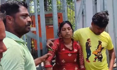 धनबाद में प्रेमी के लिए टावर पर चढ़ी प्रेमिका, 1.5 घंटे तक चला हंगामा