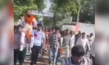 गाजियाबाद: रेप के आरोपी को जमानत मिलते ही धूमधाम से हुआ स्वागत, रोड शो निकाला; वीडियो वायरल