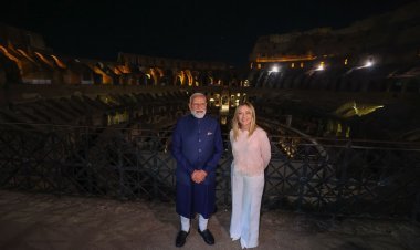 इटली दौरे पर पीएम मोदी का भव्य स्वागत, मेलोनी के साथ डिनर और रणनीतिक साझेदारी पर चर्चा