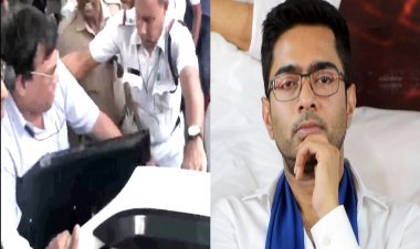 अभिषेक बनर्जी के घर कोलकाता पुलिस ने मारा छापा, घंटों तक घर में चली पूछताछ, सीसीटीवी कैमरे कर ले गई पुलिस