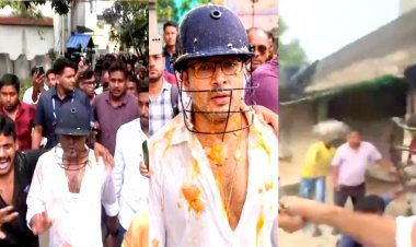 अंडे फेंके, पत्थर उठाया और सीधे चेहरे पर मारा... टीएमसी ने अभिषेक बनर्जी पर हुए हमले का वीडियो किया जारी