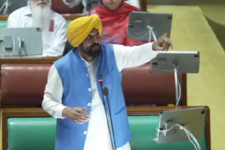 नशे में दिखे CM भगवंत मान? पंजाब विधानसभा में हंगामा, विपक्ष बोला- अल्कोहल टेस्ट कराओ!