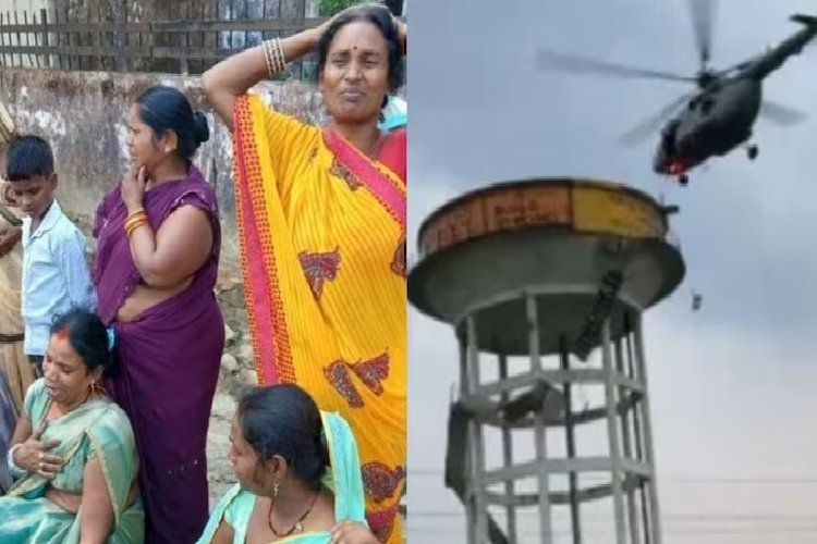 सिद्धार्थनगर में रील बनाने के चक्कर में पानी की टंकी में फंसे 5 बच्चे, एयरफोर्स ने बचाई दो जिंदगियां, एक की मौत