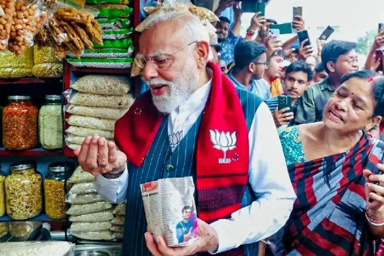 West Bengal Assembly Elections: BJP 150 सीटों पर आगे, TMC 120 पर, जहां PM मोदी ने खाई थी झालमुड़ी, उस सीट का क्या है हाल?