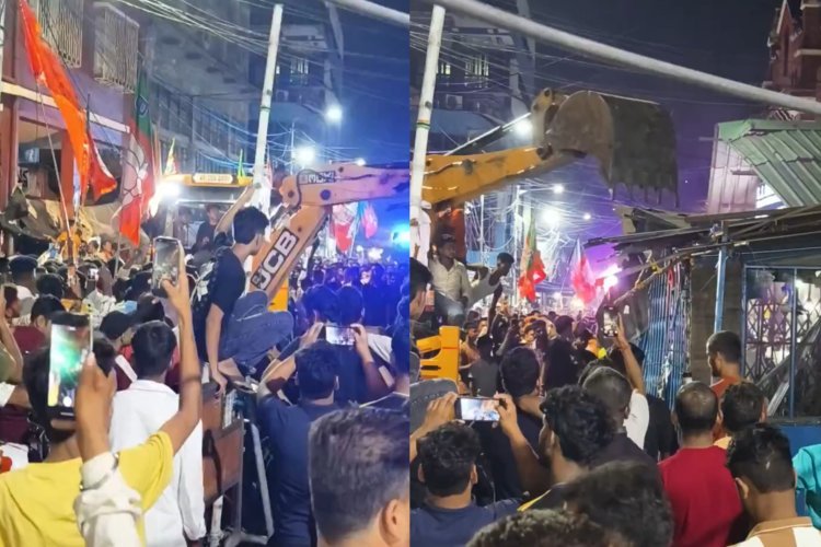 पश्चिम बंगाल में उपद्रव, 24 घंटे में 4 हत्या, 2 BJP और 2 TMC के कार्यकर्ता शामिल, बुलडोजर से गिराया गया TMC दफ्तर