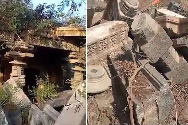 तेलंगाना में आक्रोश: 800 साल पुराना शिव मंदिर स्कूल प्रोजेक्ट के लिए ध्वस्त