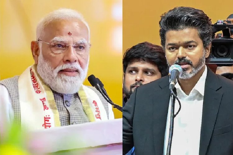 तमिलनाडु के नए मुख्यमंत्री विजय ने प्रधानमंत्री मोदी को जताया आभार