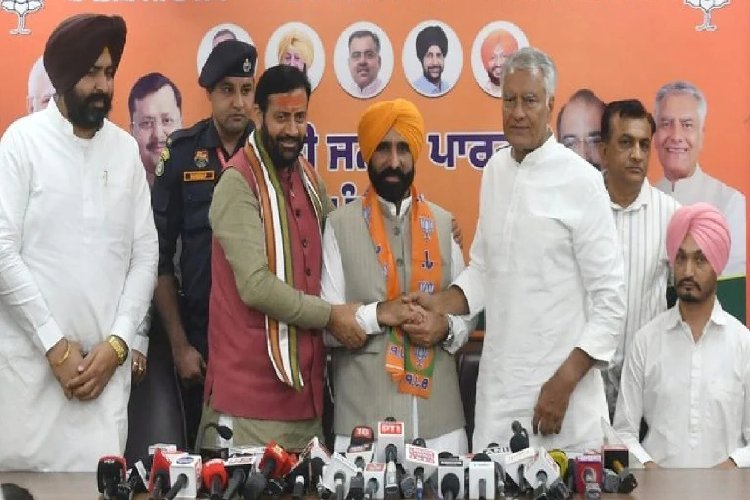 पंजाब के मुख्यमंत्री भगवंत मान के चाचा और चचेरे भाई BJP में शामिल