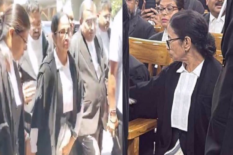 चुनाव बाद हिंसा पर घिरीं ममता, काला कोट पहन पहुंची हाईकोर्ट, अब चीफ जस्टिस के सामने सवालों की बौछार!