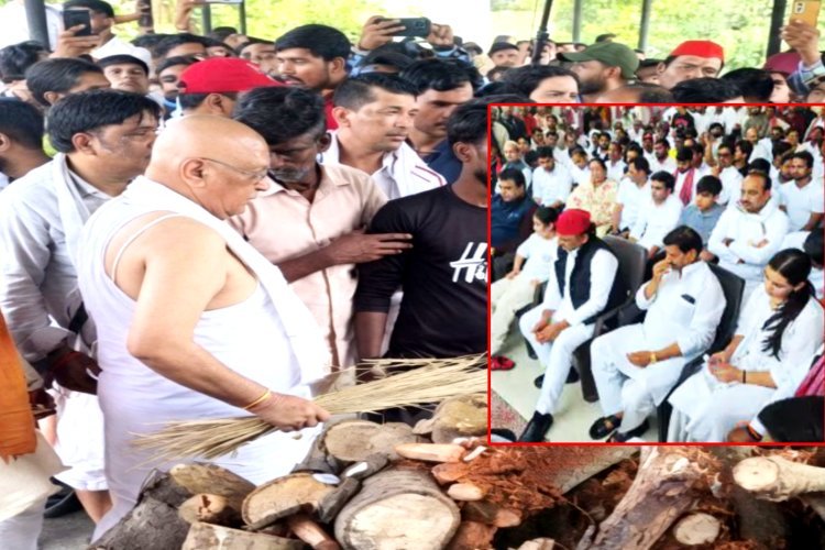 न अखिलेश और न ही शिवपाल... इस शख्स ने दी प्रतीक यादव को मुख्यग्नि, प्रतीक यादव के थे बेहद करीबी