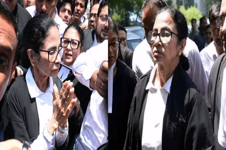 काले कोट पहनते ही आ पड़ी आफत ! ममता बनर्जी को कोर्ट में देखकर लगे 
