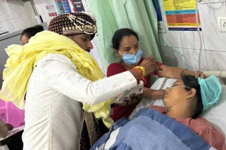 पूजा ICU में ज़िंदगी मौत से लड़ रही थी, तभी सनी यादव ने विवाह फिल्म की तरह ली एंट्री, अस्पताल में बंटने लगी मिठाई