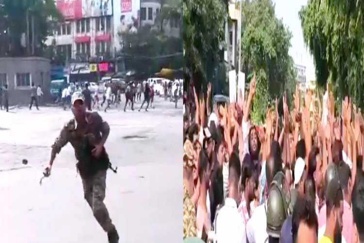 सड़क पर नमाज की जिद, फिर पत्थरों की बौछार…72 घंटे  में दूसरी बार कोलकाता में भड़का बवाल, 3 पुलिसकर्मी घायल!