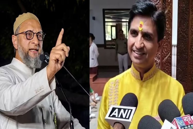 धार भोजशाला पर कुमार विश्वास का ओवैसी को करारा जवाब