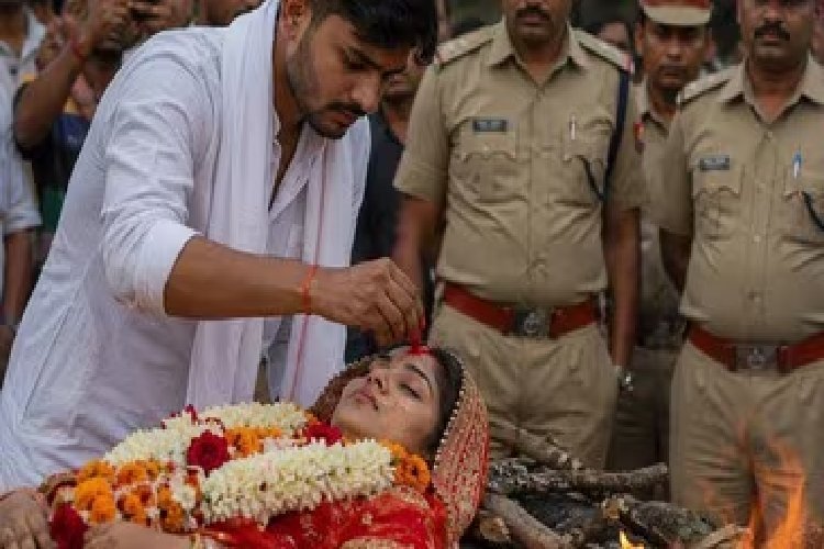 झारखंड में हैरान करने वाली घटना: मंगेतर की मौत के बाद आरोपी ने शव से की शादी, फिर जलाया चिता