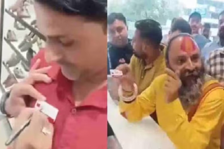 देहरादून में बजरंग दल का हंगामा, मुस्लिम कर्मचारियों के नामपट्टों पर 