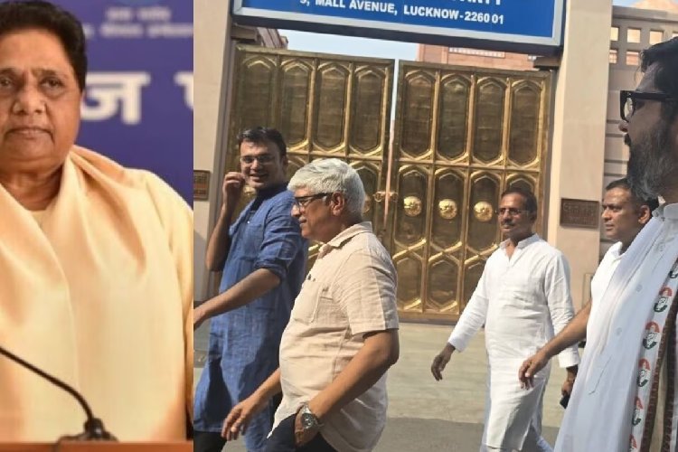 राहुल का संदेश लेकर मायावती के घर पहुंचे कांग्रेस नेता, बसपा सुप्रीमो ने गेट से ही लौटा दिया!
