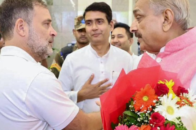 राहुल गांधी का स्वागत करने से रोके गए पूर्व प्रदेश अध्यक्ष अजय लल्लू, एयरपोर्ट पर सियासी ड्रामा!
