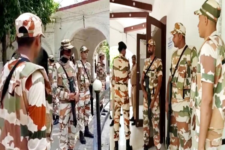 कानपुर में बवाल, आईटीबीपी के जवानों ने घेरा कमिश्नरेट कार्यालय, अधिकारी की बंधी घिग्घी