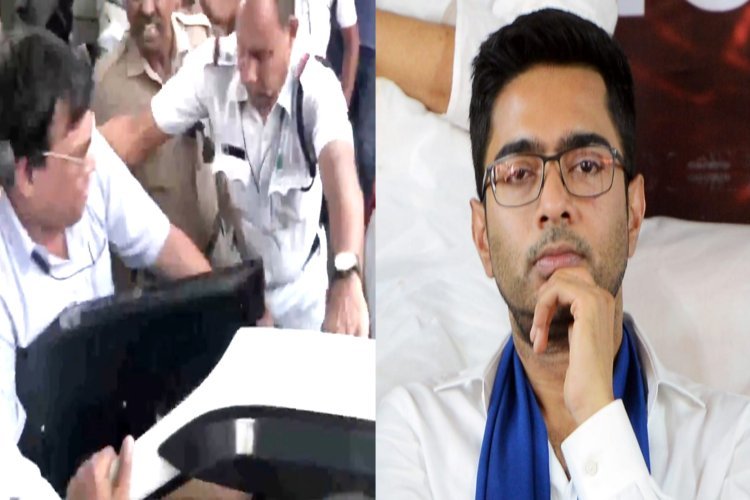 अभिषेक बनर्जी के घर कोलकाता पुलिस ने मारा छापा, घंटों तक घर में चली पूछताछ, सीसीटीवी कैमरे कर ले गई पुलिस