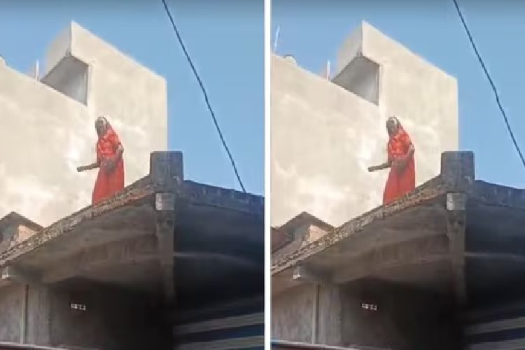 अतिक्रमण हटाने गई टीम पर छत से लाल मिर्च पाउडर का हमला! जान बचाकर भागे अधिकारी
