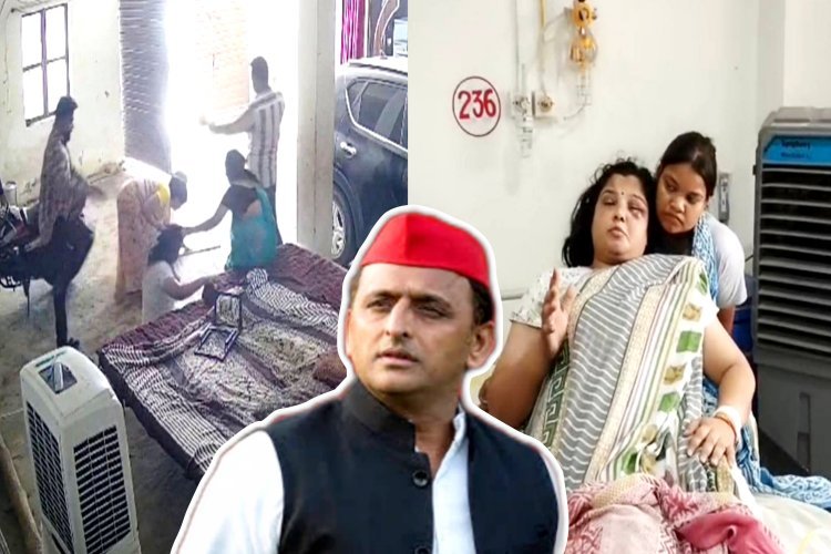 सपा के कार्यकर्ताओं की गुंडई, महिला जिलाध्यक्ष गार्गी सिंह पटेल को 5 मिनट में मारे 50 से ज्यादा लात-घूंसे, प्यारेलाल यादव ने भाइयों के साथ की भयंकर पिटाई