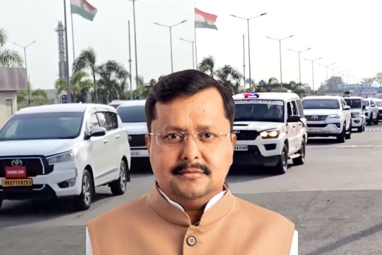 35 गाड़ियों से उत्तराखंड पहुंचे बीजेपी के राष्ट्रीय अध्यक्ष नितिन नवीन, धुंआ-धुंआ हुआ माहौल, सोशल मीडिया पर ट्रोल