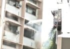 दिल्ली में धर्मेंद्र प्रधान वाले शिक्षा मंत्रालय में आग, बुझाने में जुटी 8 दमकल की गाड़ियां, परीक्षा घोटालों के आरोपों की जांच की चल रही मांग