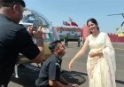 पायलट बनते ही हेलीकॉप्टर के सामने एयरफोर्स जवान का रोमांटिक प्रपोज, वीडियो वायरल...