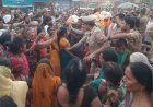 गाजीपुर में एनकाउंटर में ढेर हुए कमलेश का शव गांव पहुंचते ही बवाल! पुलिस पर पथराव, गाड़ियां तोड़ी, सीओ समेत कई घायल