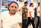 काली जींस, सफेद टी-शर्ट में अखिलेश! लाल टोपी गायब, एयरपोर्ट पर लोग रह गए हैरान!
