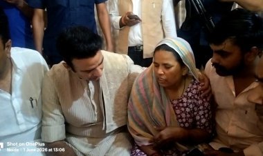 जेहादी मानसिकता के लोग पनप रहे...सूर्या हत्याकांड में परिवार से संगीत सोम, एक लाख की मदद