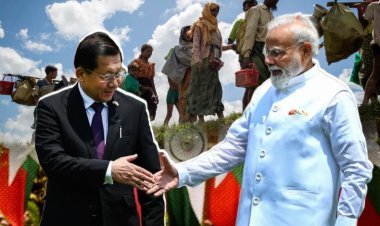 पहली बार म्यामांर के राष्ट्रपति आए भारत, PM मोदी ने सीधा कहा, रोहिंग्या घुसपैठिए बर्दाश्त नहीं!