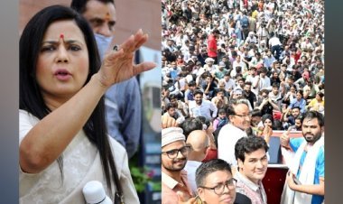 महुआ मोइत्रा का CJP प्रदर्शन को समर्थन, बताया परमाणु विस्फोट में भी जीवित रहते हैं कॉकरोच!