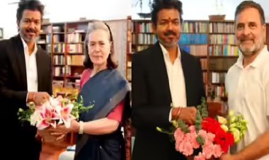 CM बनने के बाद पहली बार विजय ने सोनिया-राहुल से की मुलाकात, INDIA गठबंधन में शामिल होने की अटकलें तेज