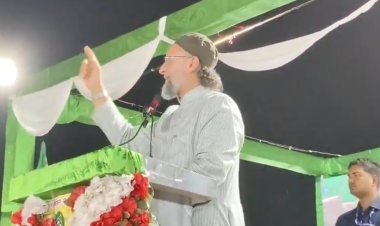 नारा-ए-तकबीर...अल्लाह हू अकबर ! बहराइच से AIMIM के ओवैसी की हुंकार, शौकत अली को घोषित किया प्रत्याशी