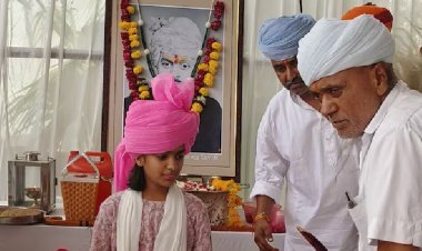राजस्थान की 13 साल की बेटी ने बदली सदियों पुरानी परंपरा, पहली बार 'पाग का दस्तूर' में बनी राजघराने की उत्तराधिकारी