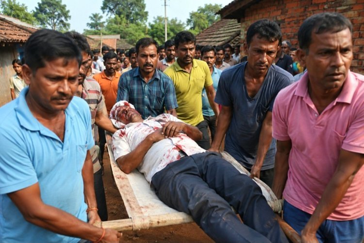 बीजेपी के बूथ अध्यक्ष पर TMC के गुंडे ने कुल्हाड़ी से किया हमला, अन्नपूर्णा भंडार को लेकर हो रही थी चर्चा