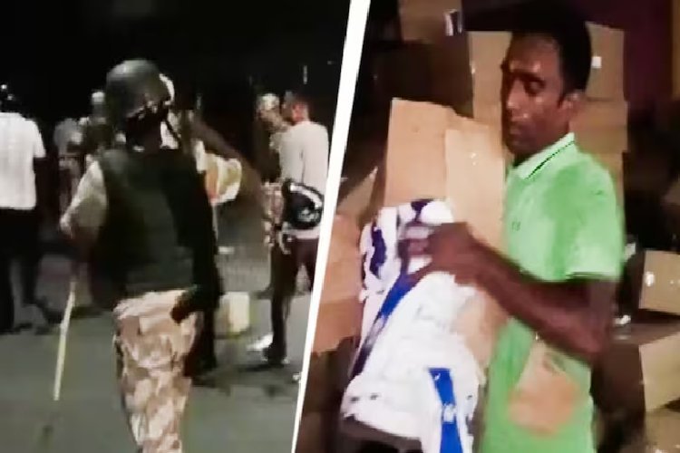 बाढ़ राहत सामग्री जमा करने के आरोप में भीड़ ने TMC सांसद के कार्यालय को तोड़ा