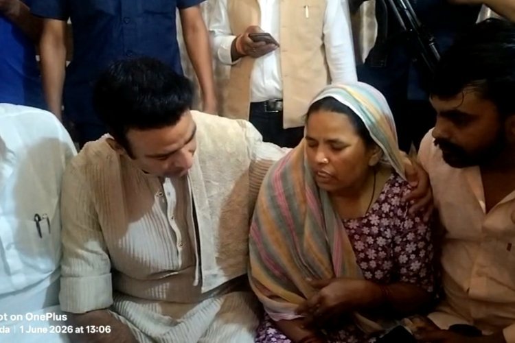 जेहादी मानसिकता के लोग पनप रहे...सूर्या हत्याकांड में परिवार से संगीत सोम, एक लाख की मदद