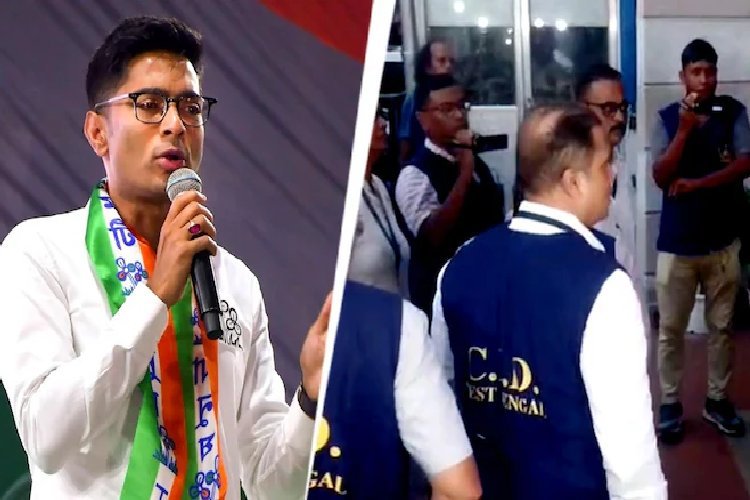 फर्जी हस्ताक्षर मामले में फिर अभिषेक बनर्जी के घर पहुंची CID