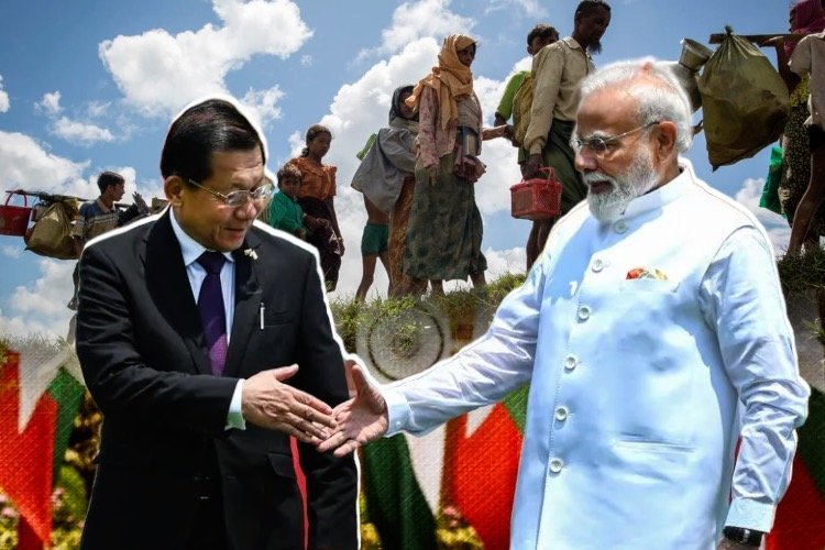 पहली बार म्यामांर के राष्ट्रपति आए भारत, PM मोदी ने सीधा कहा, रोहिंग्या घुसपैठिए बर्दाश्त नहीं!