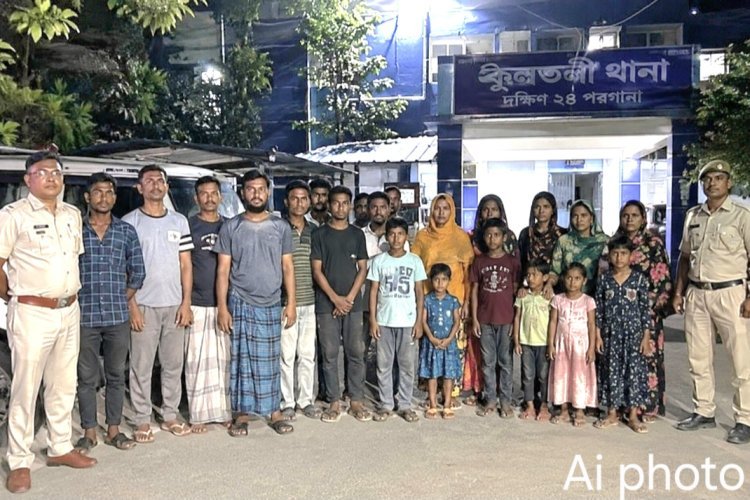 ईंट भट्टों में काम, फर्जी पहचान...बंगाल पुलिस ने किया 18 बांग्लादेशी को गिरफ्तार, एजेंट की मदद से पहुंचे थे भारत