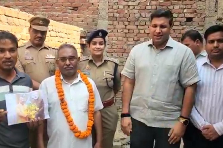 गजियाबाद में जिला प्रशासन की बड़ी कार्रवाई, भू-माफिया ताज मोहम्मद के कब्जे से मकान कराया खाली