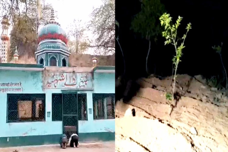 रातों-रात गायब हुआ बीहड़ वाले सैयद बाबा का मजार! योगी के बुलडोजर ने मिटाया नामों-निशान