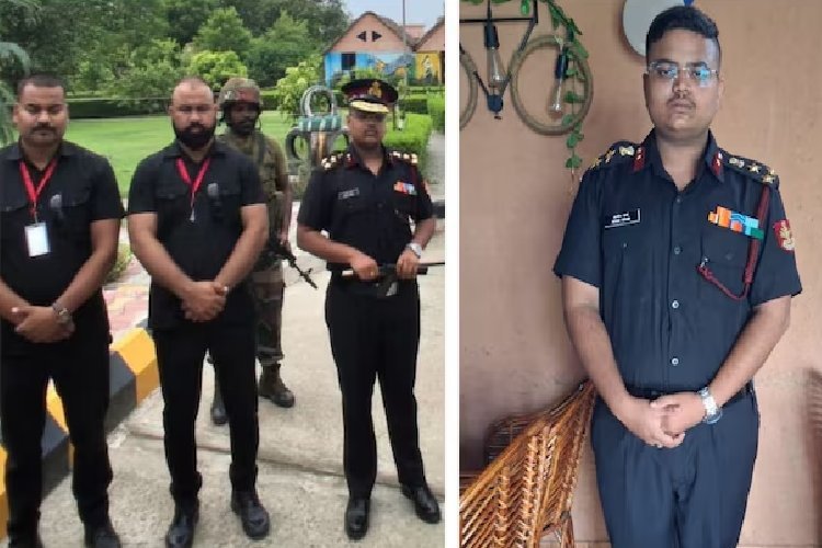 ब्रिगेडियर बनकर घूम रहा था 21 साल का लड़का! बाउंसर, एयर पिस्टल और आर्मी फ्लैग के साथ पकड़ा गया