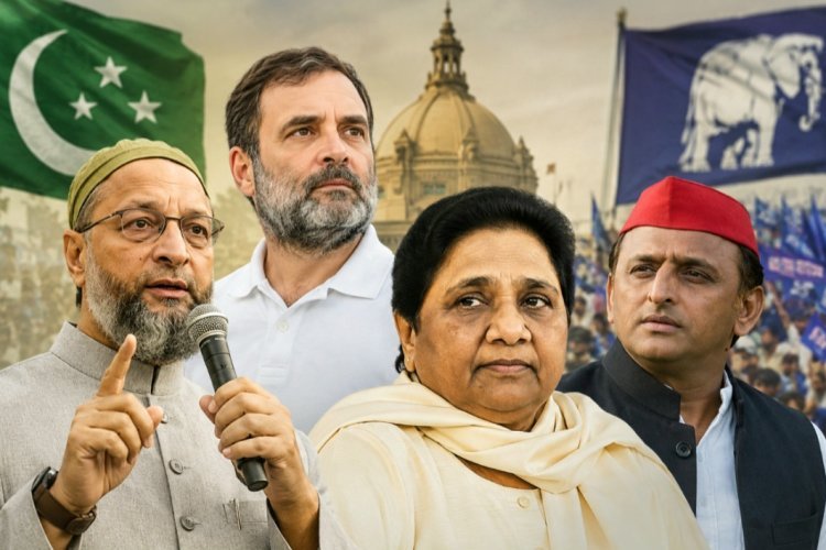 ओवैसी मांगें मायावती का साथ, यूपी में दलित-मुस्लिम समीकरण के सहारे सत्ता की चाह! PDA पर क्या पड़ेगा असर?