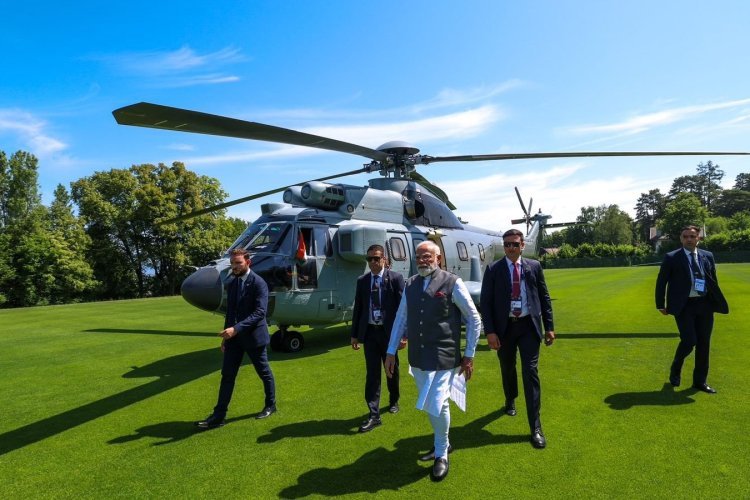 PM मॊदी जी-7 शिखर सम्मॆलन मॆं शामिल, कई अहम मुद्दॊ पर चर्चा की संभावना