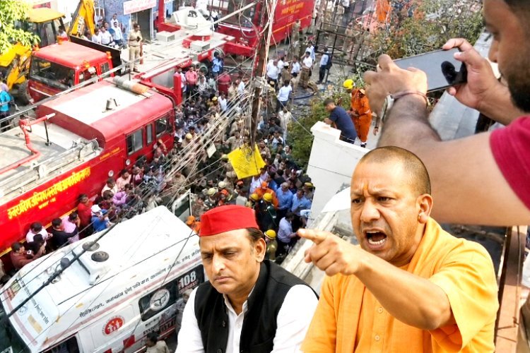 अखिलेशराज में ये एक गलती न होती तो 15 बच्चों की जान न जाती, चलेगा बुलडोजर